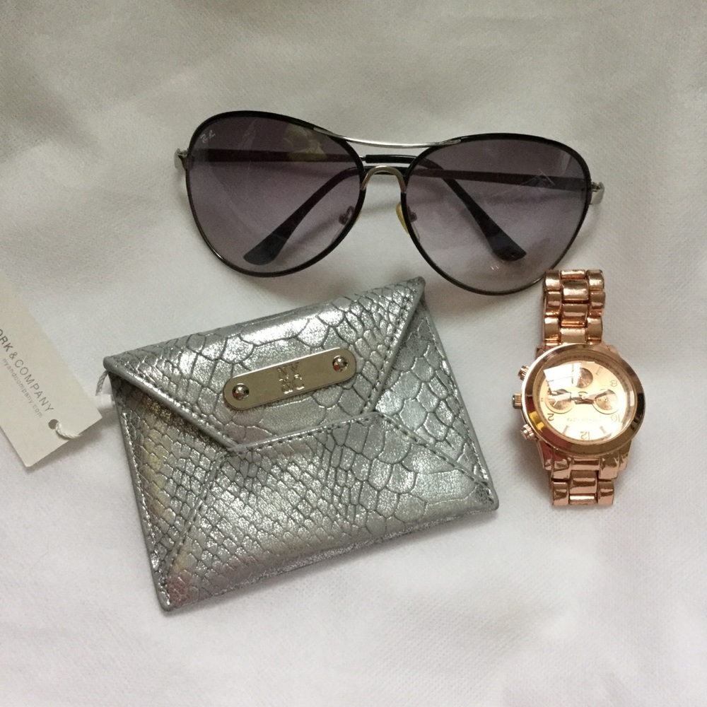 Silver wallet from NY&C. NWT